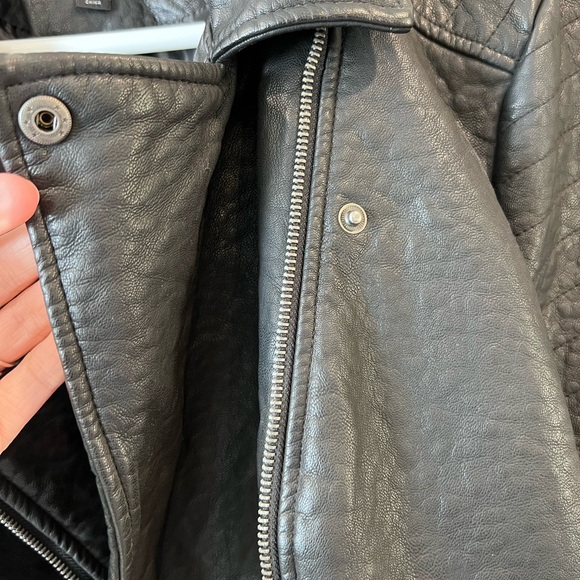Mossimo Faux Leather Jacket - women’s size XL - black - Picture 8 of 8